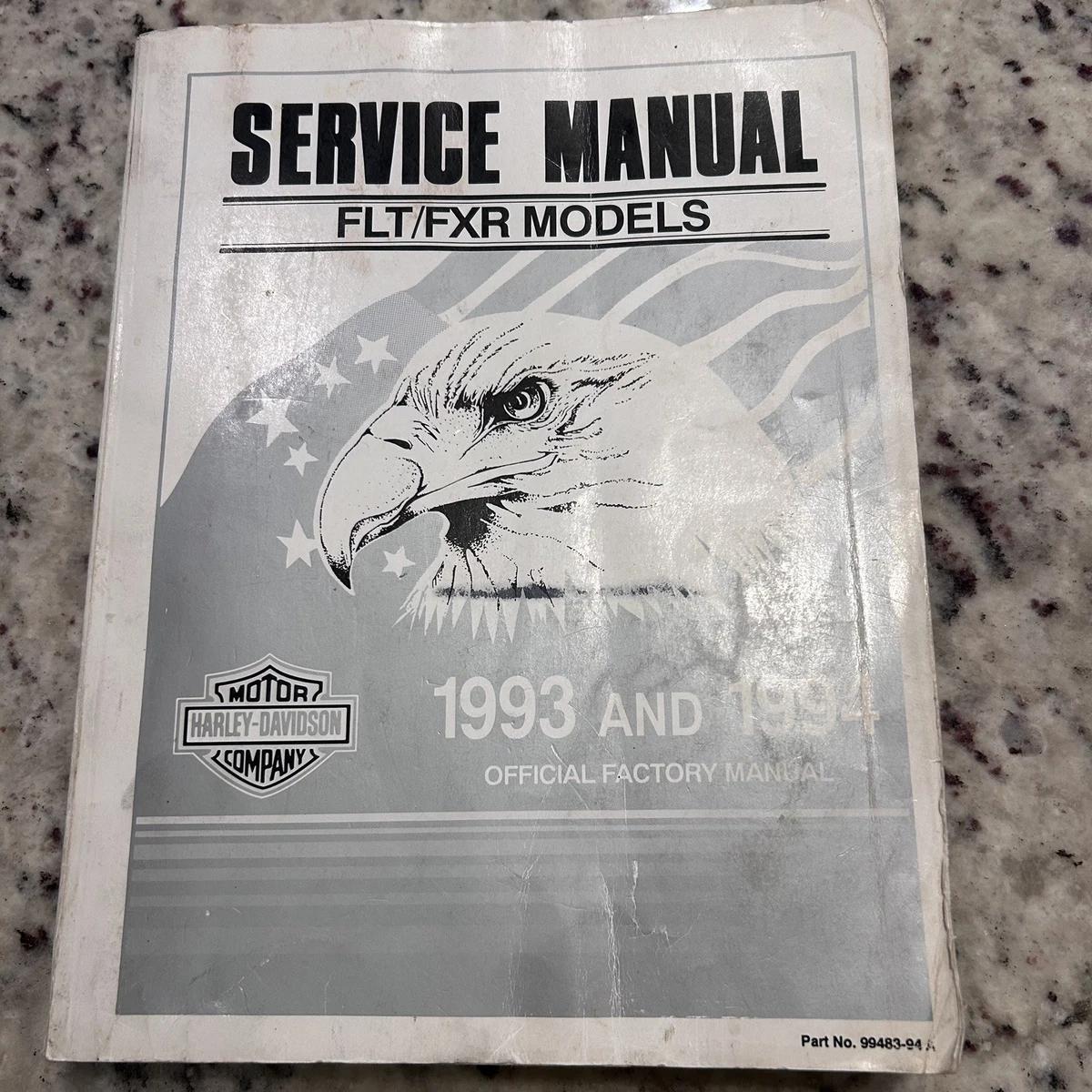 Harley-Davidson 1993 Motorcycle Repair Manuals & Literature for