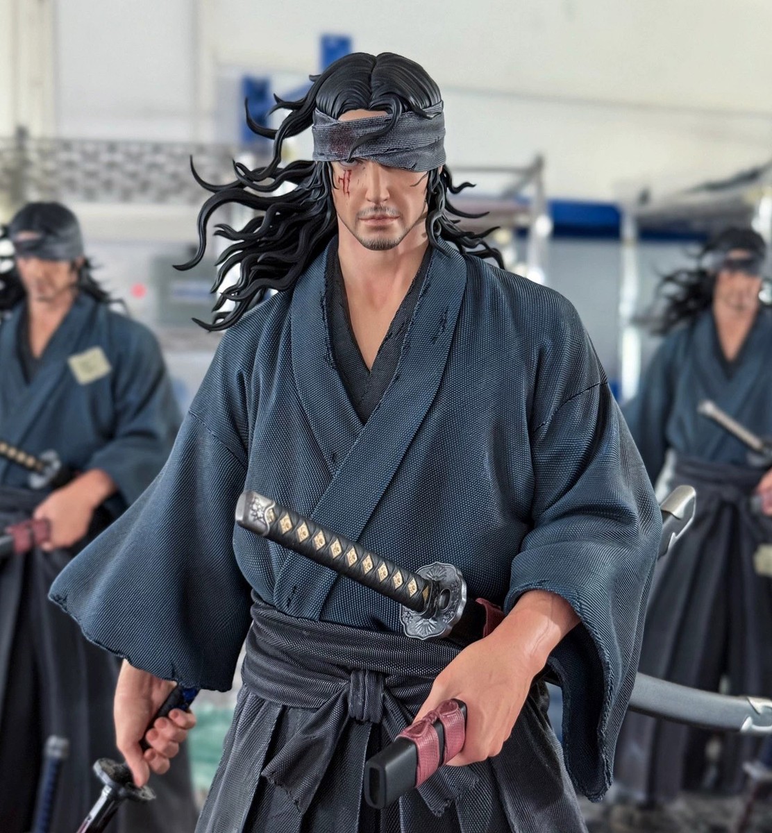 Miyamoto Musashi Resin Mask Studio Collectibles Model 1/4 61cm | eBay
