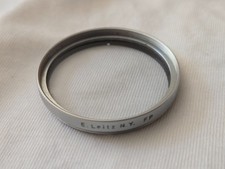 Original Leica 39mm FP Correction Filter E39 E. Leitz N.Y. Chrome