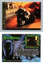 Tarjeta coleccionable Metal-Morphosis #48 Spawn The Movie 1997 Inkworks