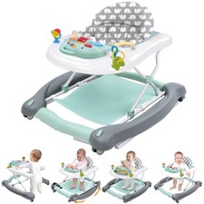 Foldable 5-in-1 Baby Activity Walker - Rocker, Bouncer, Push Walker, Adjustable
