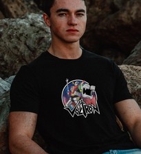 Black Voltron Defender of the Universe Mens T Shirt Gildan LARGE