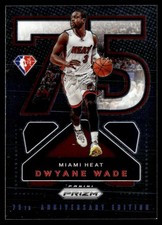 2021-22 Panini Prizm NBA 75th Logo Retail Dwyane Wade #21