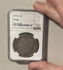 1904-S Morgan Dollar : NGC VF20 Gorgeous Tone - Rare & Collectors Dream!