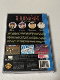 Sega CD - Lunar - The Silver Star - 1993 - RPG - W/reg Card