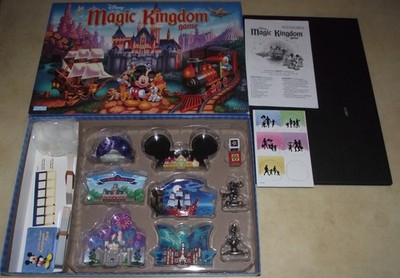 HERVORRAGEND SELTEN PARKER BROTHERS DISNEY MAGIC KINGDOM SPIEL GEÖFFNET ABER UNGESPIELT