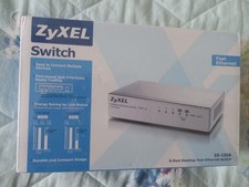 Zyxel Desktop Ethernet Switch ES -105A 5-Port Desktop Fast Ethernet Switch