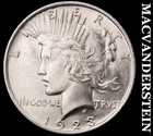 1923 Peace Dollar - Choice Gem Brilliant Uncirculated  Lustrous  #J9830