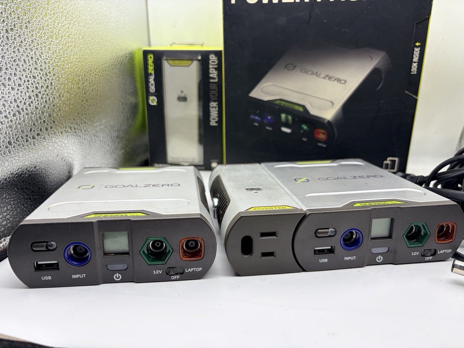 Goal Zero Sherpa 50 power bank Lots Of 2 For Parts