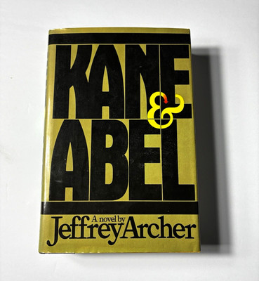 Jeffrey Archer Kane & Abel Hardcover Novel w/ Dust Jacket Fiction
