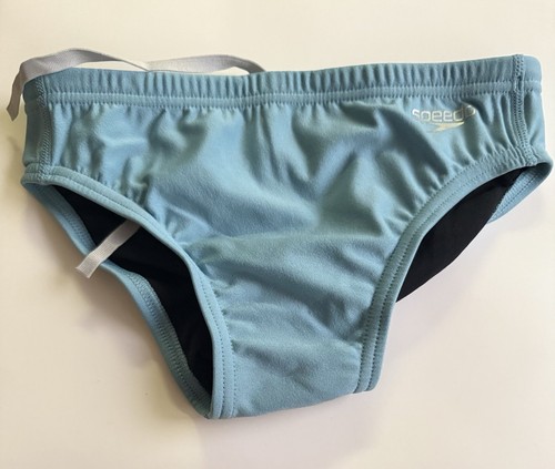 Herren Speedo Badeslip Gr. 26 Neu mit Etikett Neu Mit Etikett Eco Endurance Emaille Blau