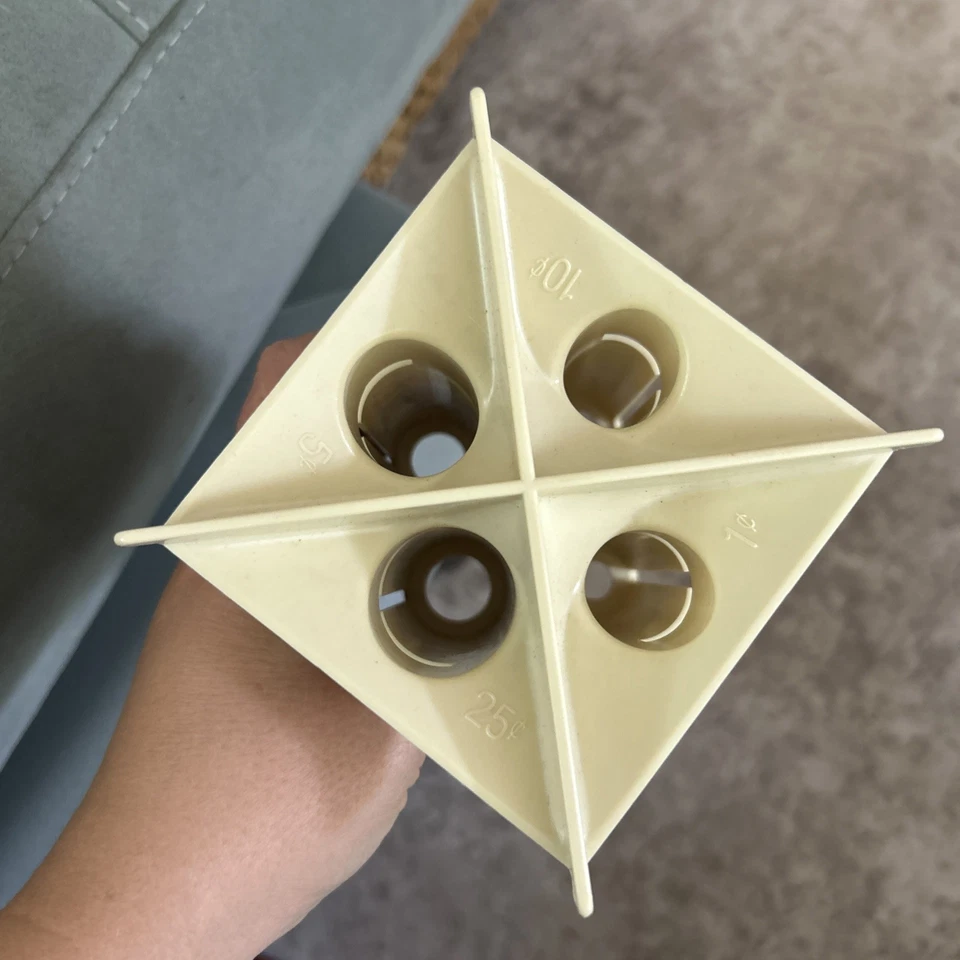 Classificador de moedas MMF Industries feito nos EUA - Imagem 4 de 4