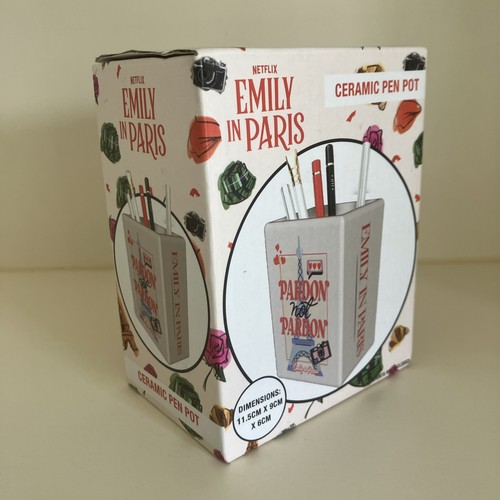 EMILY IN PARIS Ceramic Pen Pot New Netflix - Picture 5 of 7