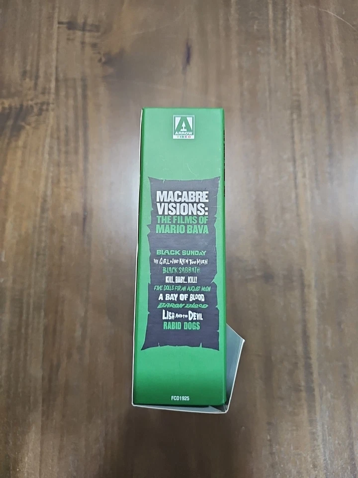 Macabre Visions Films of Mario Bava Bluray Arrow OOP Limited Edition *Region B* - Image 3 of 4