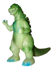 GODZILLA 1954 GLOW IN THE DARK MARUSAN 9" FIGURE 2004 SOFUBI JAPAN IMPORT VTG
