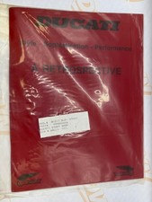 OEM Ducati A Retrospective Story Book 1994 P/N 99980006 History Book Brochure