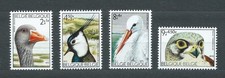 BELGIQUE - 1972 YT 1644 à 1647 OISEAUX - TIMBRES NEUFS** MNH