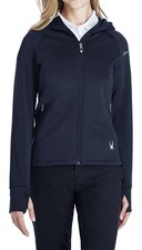 187331 Spyder Ladies Hayer Full-Zip Hooded Fleece Jacket Medium