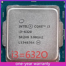i3-6320 SR2H9 Used Intel Core 3.9GHz Dual-Core 4MB Cache LGA1151 CPU Used