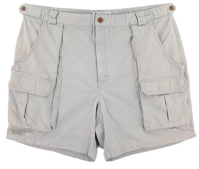 Wrangler Cargo Shorts Herren Größe Taille 40 steingrau sehr guter Zustand