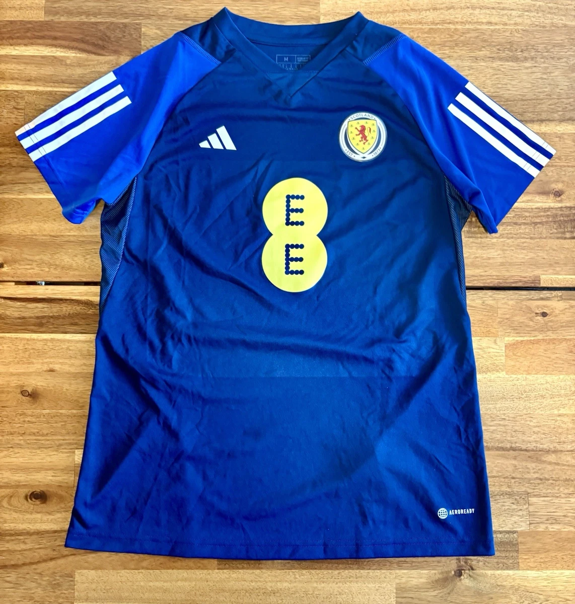 adidas Scotland Training Kit Memorabilia Football Shirts (National