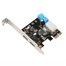PCI-E desktop main board USB3.0 expansion 20pin front interface PCI-e to USB3.0