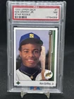 1989 UPPER DECK #1 KEN GRIFFEY JR STAR ROOKIE CENTERED PSA 7 NM HOF RC