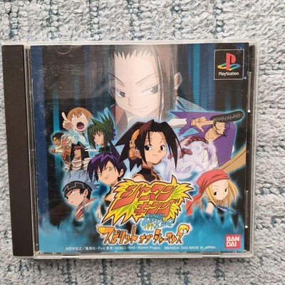 Shaman King Spirit of Shamans PS1 Used Tested Japanese ver with Case Action Game