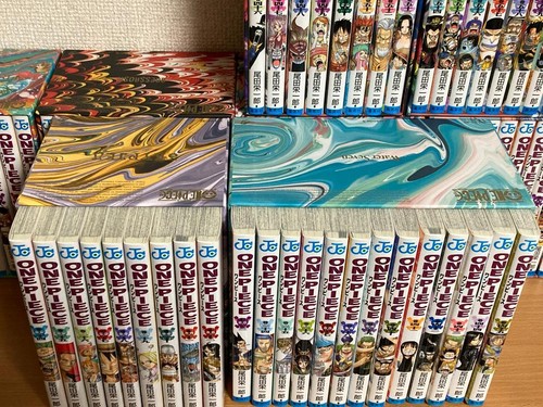 Set fumetti ONE PIECE con scatola manga lingua giapponese FedEx/DHL - Foto 3 di 6