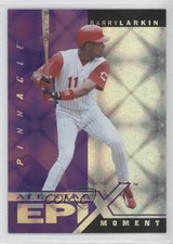 1998 Pinnacle Plus All-Star Epix Moment Purple Barry Larkin #E12 HOF h3a