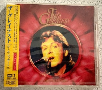 Paul McCartney   The Greatest (CD) JAPAN OBI TOCP-51055 NEW & Sealed  **
