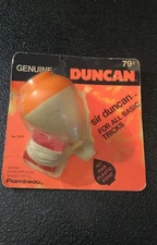 1960’s Genuine Sir Duncan Top By Flambeau Toys Orange Sealed In Original Pack
