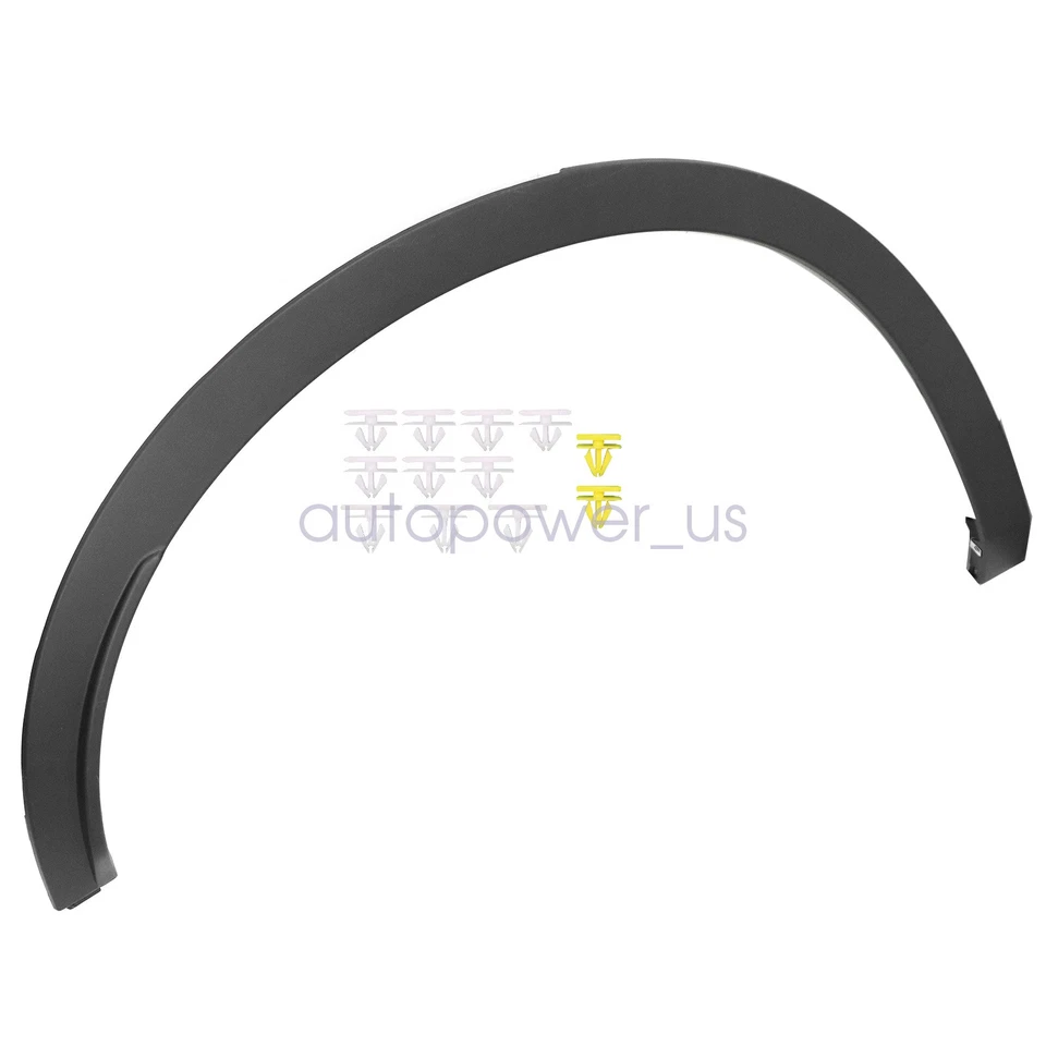 Chevrolet Blazer 2019-2022 ajuste moldura de apertura de rueda trasera pasajero derecho negro Foto 2 de 4