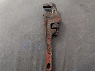 #ad RIDGID Model 6 Heavy Duty Pipe Wrench 6 inches long $9.99