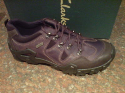 Clarks Men ** X OUTRIDE HI GTX ** Grain Brown Lea Waterproof UK 6,7,8,9,10 G