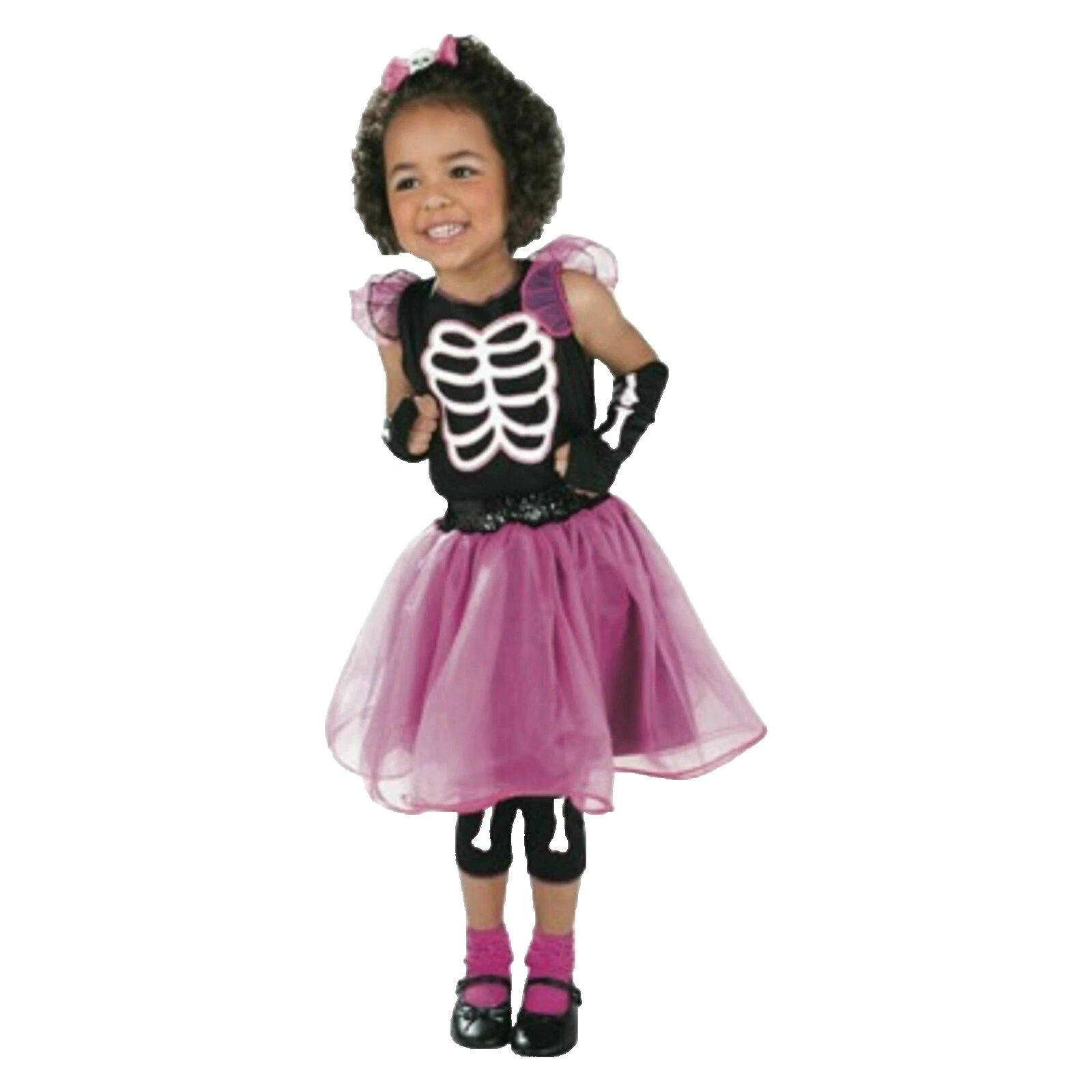 Disfraces de Zombie de poliéster multicolor para niñas