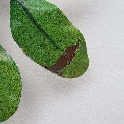 Lg. Wood & Metal Oriole Birds on Branches with Berries Hanging Wall Art 17"x 11" - Picture 12 of 12