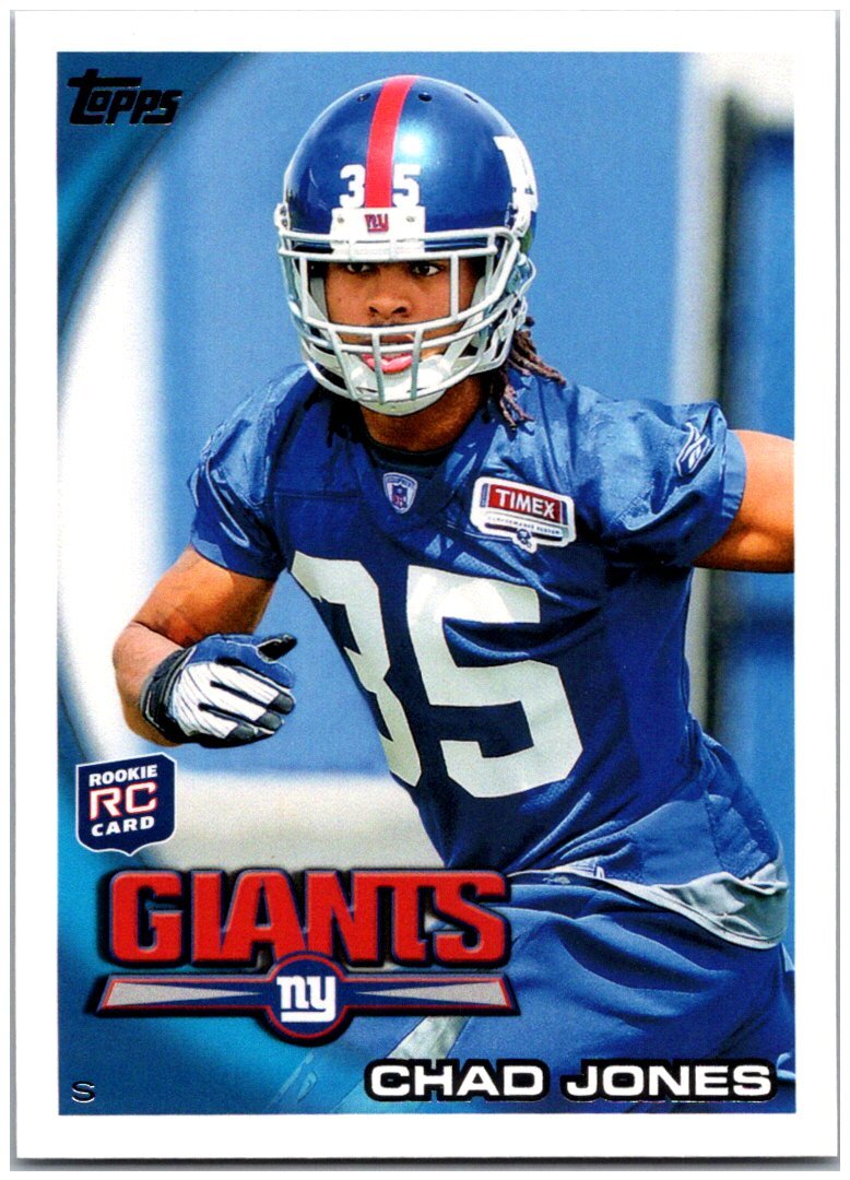 2010 Topps #351 Chad Jones - Rookie RC FREE SHIPPING!