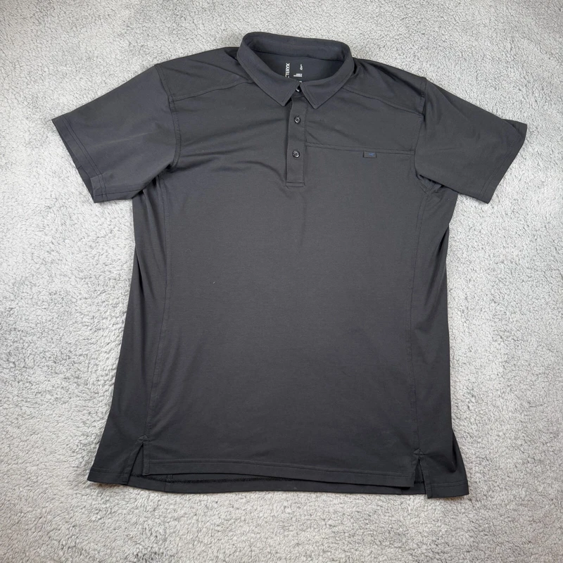 arcteryx captive polo hiking golf performance outdoors shirt