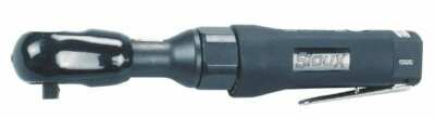 Sioux Tools 3/8'' Drive, 185 RPM, 50 Ft/Lb Torque Ratchet Wrench Angled Handle...