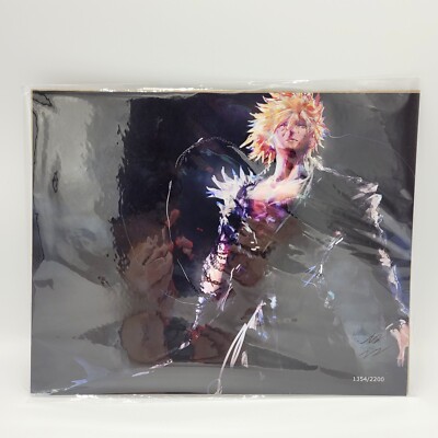 Ichigo Bleach BAM Anime 8x10 Signed Fan Limited Art Print 1354/2200 with COA