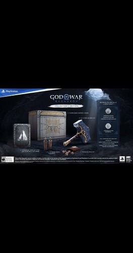 NEW God of War Ragnarok Collector's Edition PS5 PS4 CE (2022) IN HAND - Picture 2 of 3
