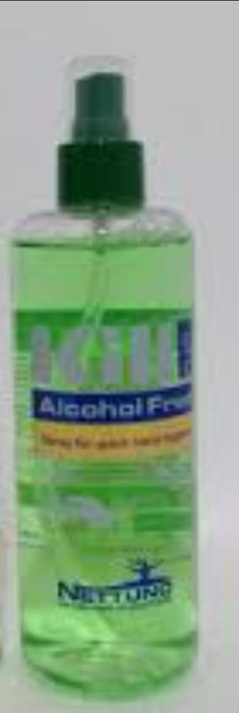 Kill Plus Spray 300 ml sanitizzante per l'igiene rapida delle mani. Con glicerin