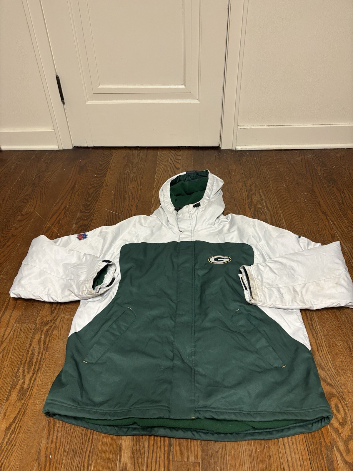 Green Bay Packers Reebok Y2K Jacket - Large