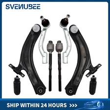 8pc Suspension Kit Front Control Arm & Ball Joint Tierod for 08-13 Nissan Rogue