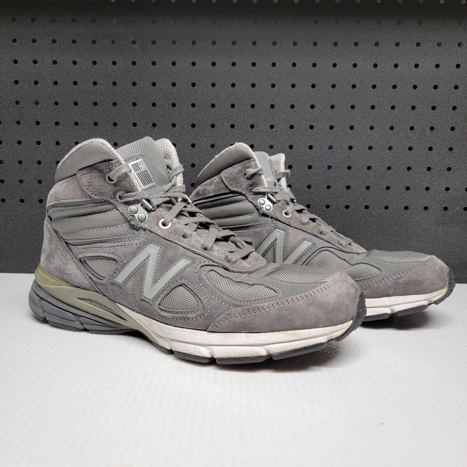 Schijnen ik wil Fotoelektrisch Size 11.5 - New Balance 990v4 Mid Gray for sale online | eBay