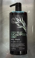 BOTANICAL SPA THERAPY ~ STRESS RELIEF EUCALYPTUS MINT BODY WASH Shea Aloe 960ml