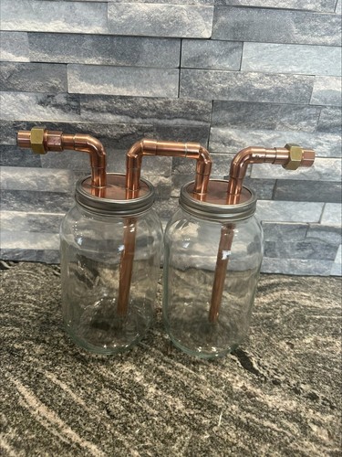 CoProof 1/2 Gallon Mason Jar Thumper Kit Double Distill W/Jars A23