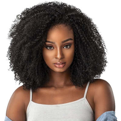Sensationnel Instant Weave Curls K&CO Synthetic Half Wig KINKY 4B-4C GAMECHANGER