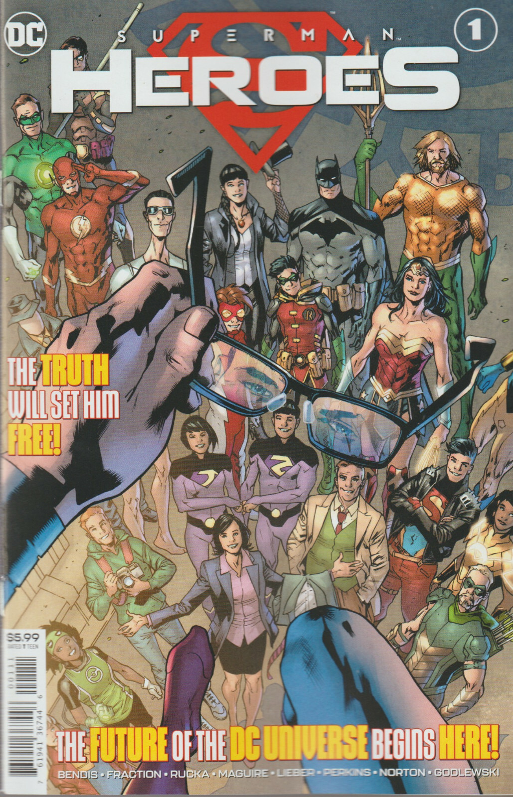 DC COMICS SUPERMAN HEROES #1 APRIL 2020 1ST PRINT NM